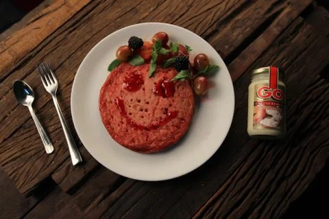 Indian food studio shoot Foto stock