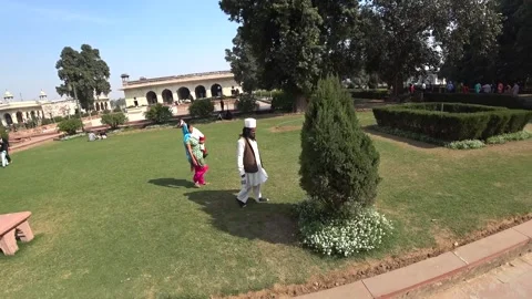 Indian garden Stock Footage 157360931