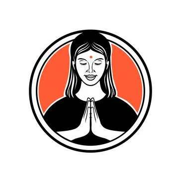 Namaste Line Icon Editable Vector Illustration Stock Illustration -  Download Image Now - Prayer Pose - Greeting, Hand, Icon Symbol - iStock