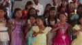 Indian girls praying and reciting in India HD Footage