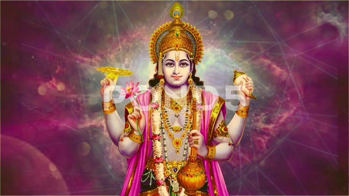 Indian god Krishna Shiva ram hare Rama I... | Stock Video | Pond5