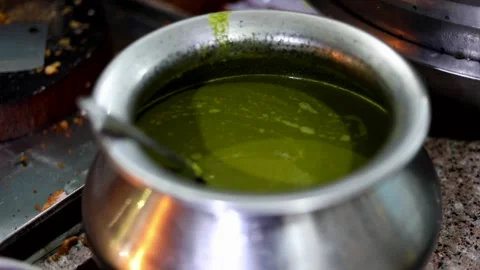 Indian Gravy Stock Footage 132580547