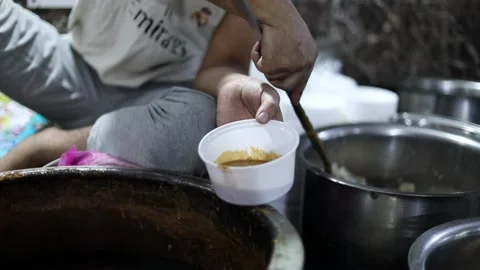 Indian Gravy Stock Footage 132580951