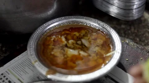Indian Gravy Stock Footage 132581101