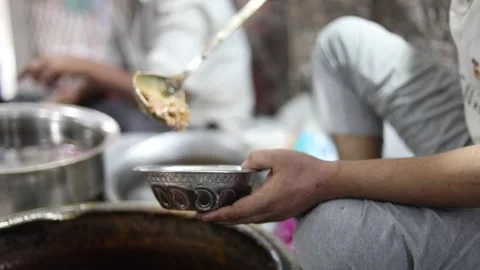 Indian Gravy Stock Footage 132581324