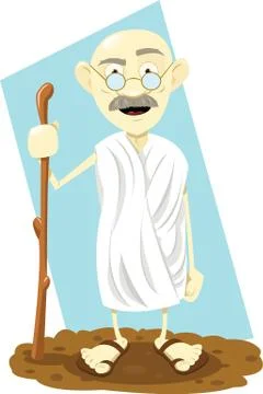 Indian guru Illustrazione stock