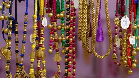 Indian Handcrafted jewellery and Stock Video Pond5