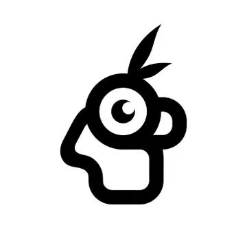 Indian head sign Stock Illustration