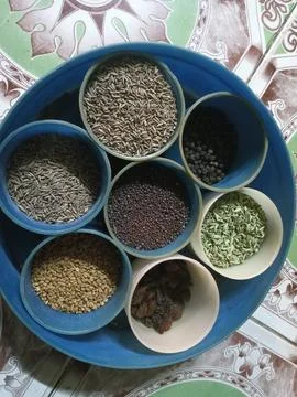 Indian herbs Stock Photos