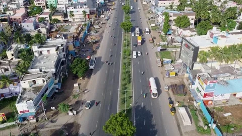 Indian Highway Clip 2 Stock Footage 250148476