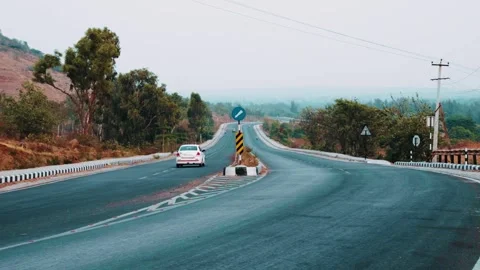 Indian Highway Stock Footage 271204083
