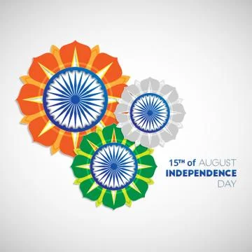 Indian Independence Day background Stock Illustration