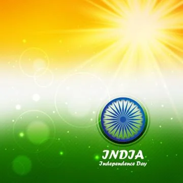Indian Independence Day background Stock Illustration