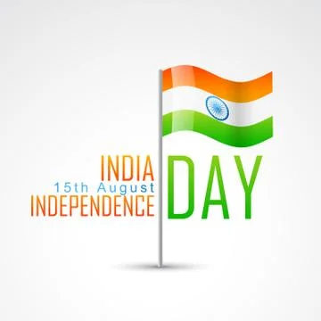 Indian independence day Stock Illustration