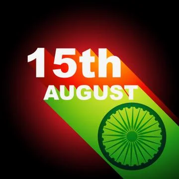 Indian independence day Stock Illustration
