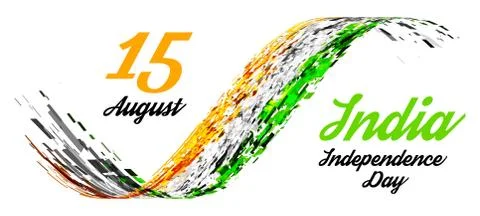 Indian Independence Day vector background Stock Illustration