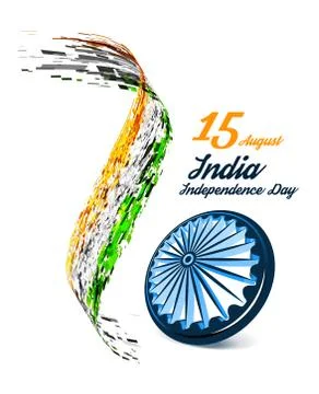 Indian Independence Day vector background Stock Illustration