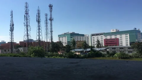 Indian IT Buildings Stock Footage 106662202