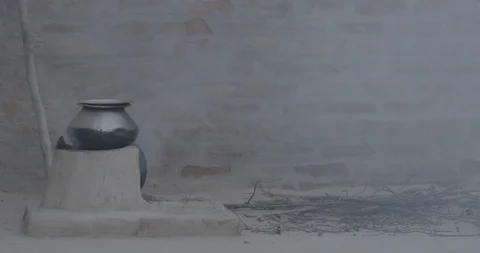 Indian Kitchen Video stock 112406298