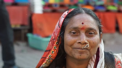 Indian Life Stock Footage 111374315