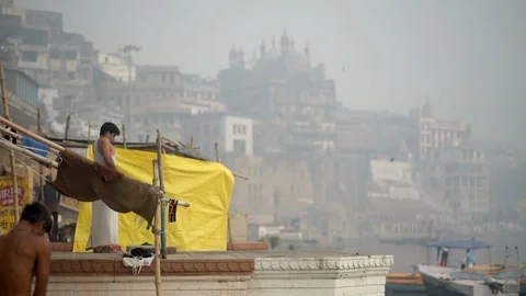 Indian Life Stock Footage 112063041