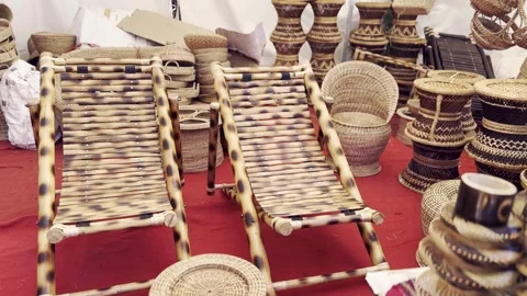 Indian made crafts Stock Footage 329178649