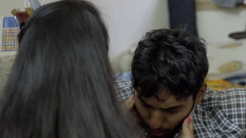 Indian man drunk Stock Footage 124480916