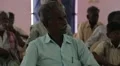 Indian man with mustache at a gathering in India HD Footage