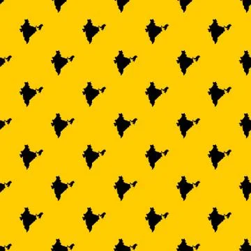 Indian map pattern vector Illustrazione stock