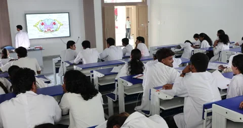 Indian Medicos in collage Stock Footage 339050448