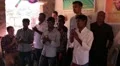 Indian men singing at the church in India HD Footage