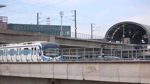 Indian metro Video stock 147494992