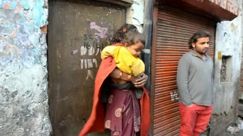 Indian mother Stock Footage 21925512