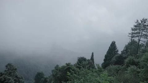 Indian Mountainous town Stock Footage 143831370