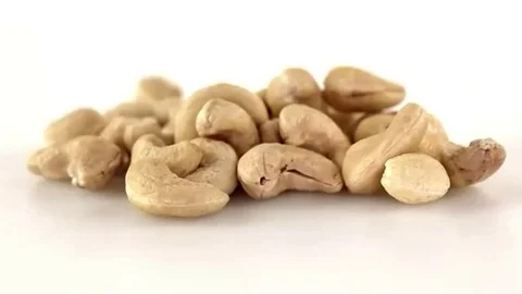Indian nuts front view Stock-Footage 98247729