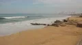 The Indian Ocean beach in the afternoon in Sri Lanka HD Footage