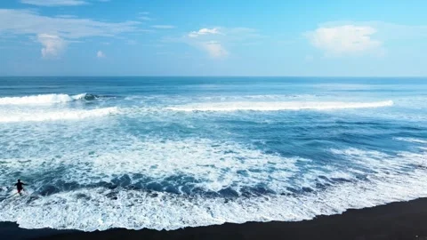 Indian Ocean Beach Waves Stock Footage 274699411