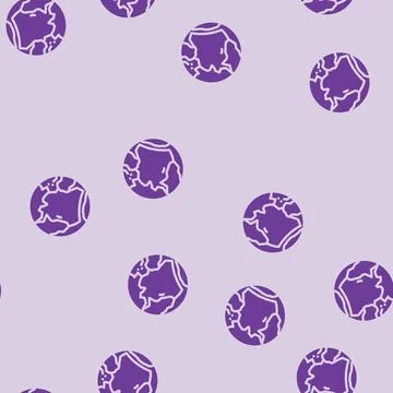 Indian ocean map glyph vector seamless pattern Stock Illustration