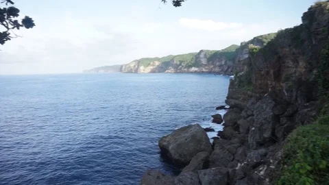 Indian ocean view and rocks Stock Footage 103662178