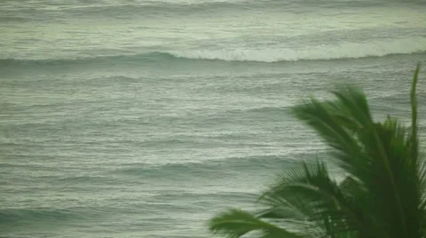 Indian Ocean waves Stock Footage 34916957