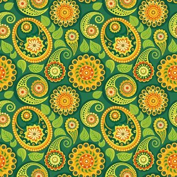 Indian ornament Stock Illustration