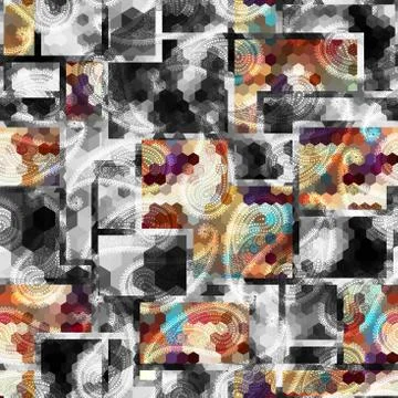 Indian paisley pattern イラスト素材