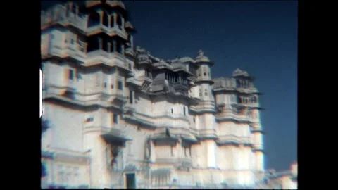 Indian Palace Facade Stock Footage 277976251