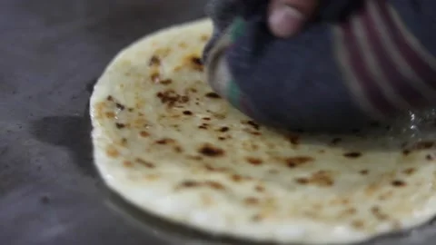 Indian Parantha Stock Footage 133102970