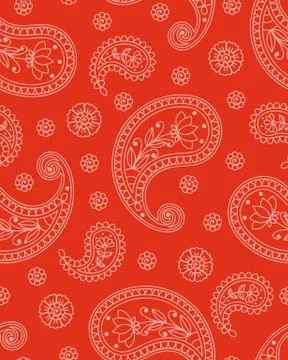 Indian pattern Stock Illustration