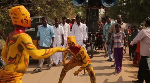 Indian People Celebrating Stock Footage 38192052
