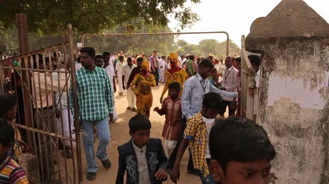 Indian People Celebrating Stock Footage 38192841