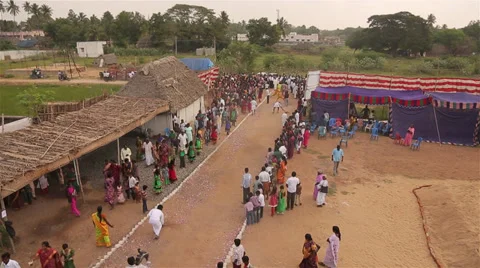 Indian People Celebrating Stock Footage 38194130