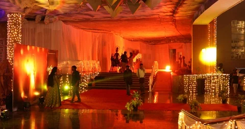 Indian People in the Function Stock Footage 115415592