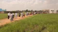 Indian People Walking in Traditional Clothing HD Footage